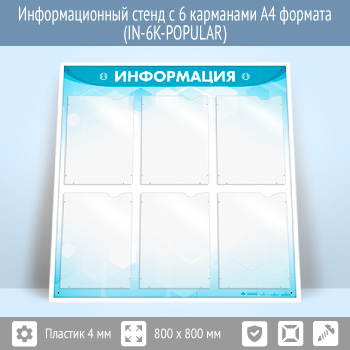 �������������� ����� � 6 ��������� �4 ������� (IN-6K)