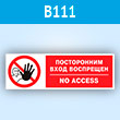�������� ������������ ���� ����������, B111 (�������, 300�100 ��)